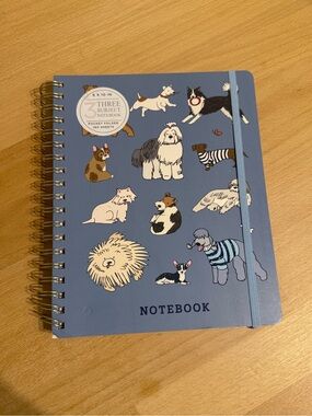 James Burke 3-Subject Spiral Notebook | 8x10 | Brand New